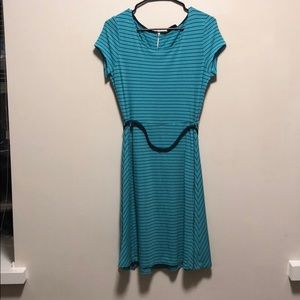 Blue and Navy Stripes Dress from the Limited